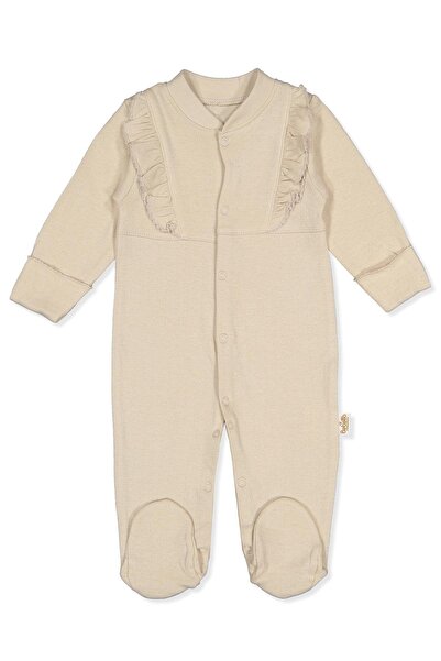 Bebetto Organic Single Jersey Double Patterned Jumpsuit (Organic My Mushroom)...
