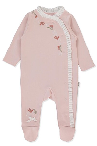 Bebetto بذلة إنترلوك (تيني فلوريست) باللون الوردي