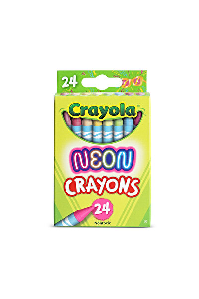 Crayola أقلام نيون 24 قطعة