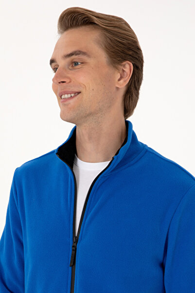 U.S. Polo Assn. Men's Cobalt Knitted Cardigan 50313779-Vr032