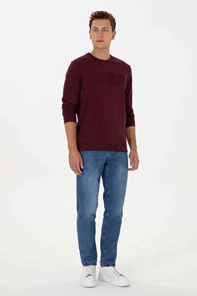 U.S. Polo Assn. Men's Light Blue Jean Tapered Fit Pants 50316545-Dn0021