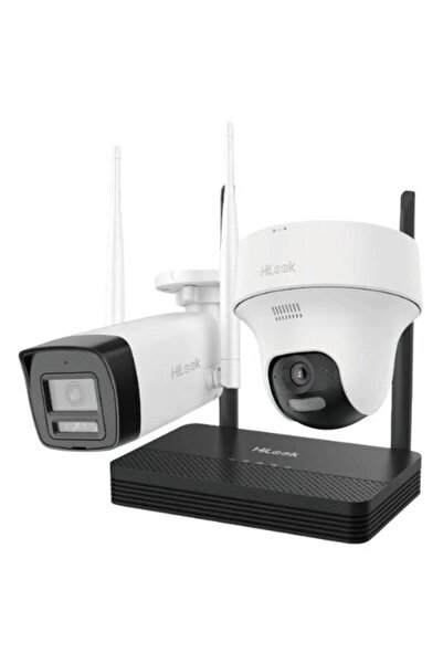 Hilook Sistem de supraveghere IP wireless Hikvision IKS-2042BTH-PH/W, ​​2x 2MP