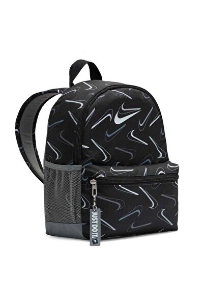 Nike Μίνι Τσάντα Μικρού μεγέθους Μαύρο με τύπωμα Σακίδιο πλάτης (31x25x10 cm) FN0954