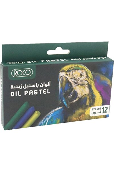 Roco Basic Color Oil Pastel Assorted Color 12 Colors