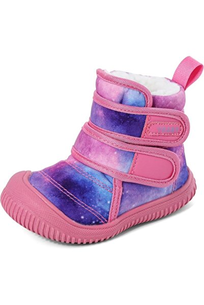 BebeNou Pink Gradient Fur-Lined Boots - MyBaby CHMY557-2-c