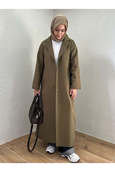 Berika YILDIRIM ÇAPRAZ CEPLİ TRENÇ HAKİ