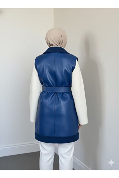 STİLZERAFET ЖИЛЕТ ЗІ ШКІРЯНИМ ВИГЛЯДОМ, СТАНДАРТНИЙ РОЗМІР 36/42, ПІДХОДИТЬ ДЛЯ РОЗМІРІВ