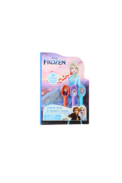Disney Frozen Activity Book & Shaped Crayons