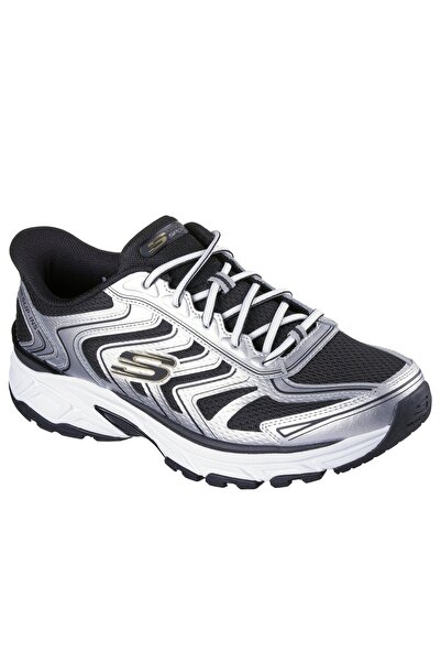 SKECHERS Men's sports shoes STAMINA SPORT 233150-SILVER/BLACK-41