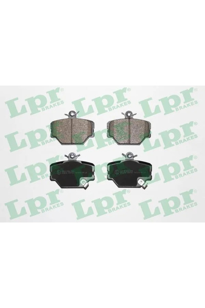 LPR Set Placute Frana Frana Disc Smart Cabrio/City-Coupe/Crossblade