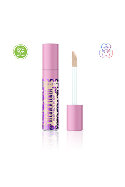 Claresa Concealer Concealer Liquid Concealer Hi Cover Lover No. 22 Medium