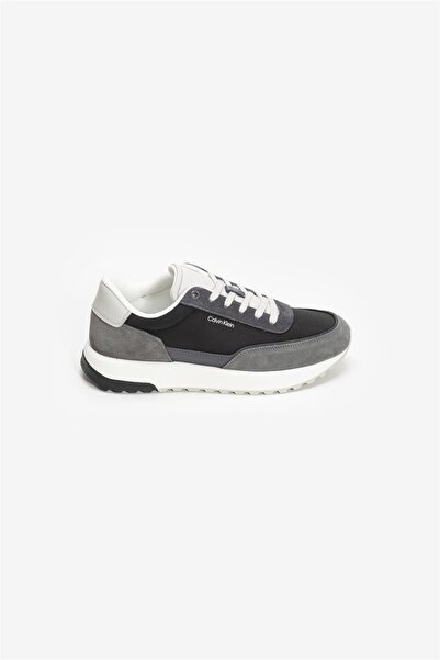 Calvin Klein Men's Chunky Cupsole Sneaker Shoes - Black