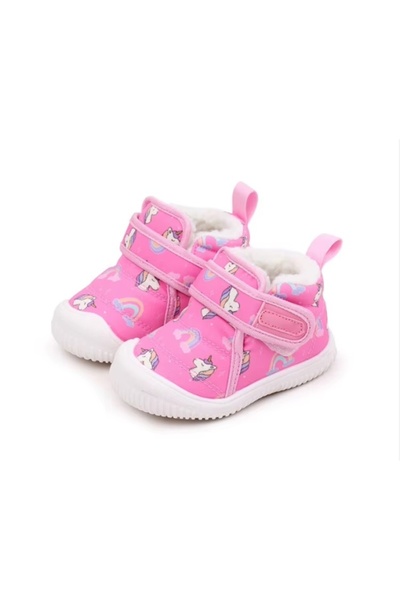 BebeNou Children's Winter Boots, Unicorn Print chmy556-6-de