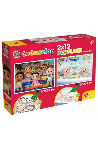 Cocomelon Double Face MaxiFloor 2*12 Let us Build! 3+ Years