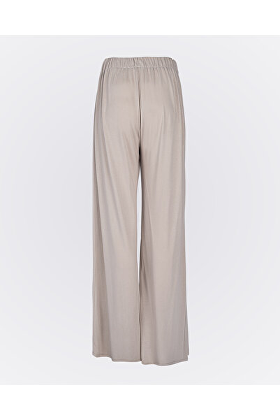 Monolou Modal Fabric Wide-Leg Active Pants with Waist Tie