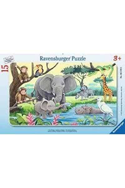 RAVENSBURGER Animals of Africa Puzzle 15 Pieces