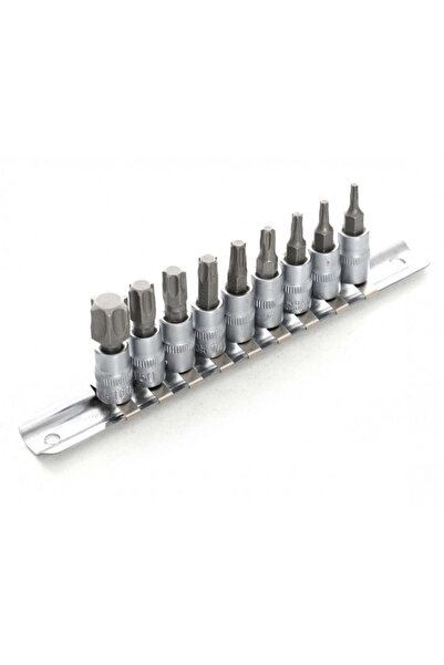 Kraft&dele tubular head bit set, 9 pieces, KD 10241