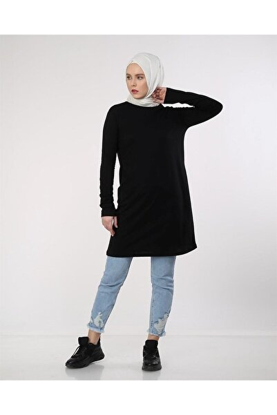 Bwest Doğa Sade Basic Tunic - 06016-1.003 - Black