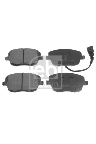 FEBI BILSTEIN Set Placute Frana Frana Disc Punte Fata Seat Ibiza 3 Skoda Fabi...