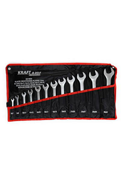 Kraft&dele Set of 12 combination wrenches, KD 10934, 6-32 mm