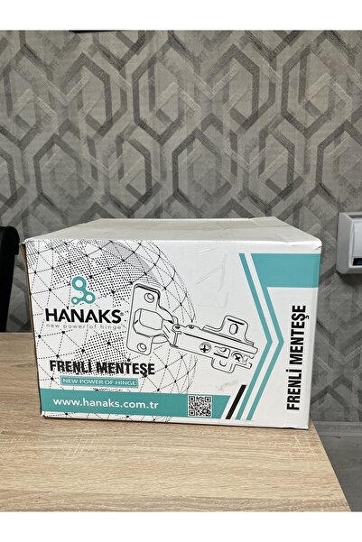 Ergün 150 Adet Frenli Düz Menteşe - A Kalite