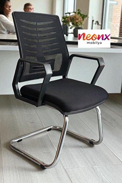 neonx | Life Bekleme Sandalyesi|Misafir Koltuğu|Misafir Ofis Sandalyesi Metal...