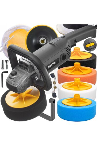 Majster Polska Mașină de lustruit automată cu 4 discuri, 2600 W, MP 0441