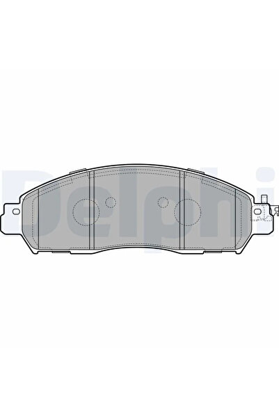 DELPHİ Brake Pad Set Disc Brake Nissan Leaf/Navara NP300 Pick-Up/Navara NP300...