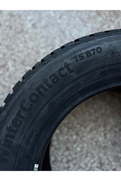 Continental 195/65R15 XL 95T WINTERCONTACT TS870 KIŞ LASTİĞİ- EKSTRA GÜÇLENDİRİLMİŞ- 2025 TARİHLİ