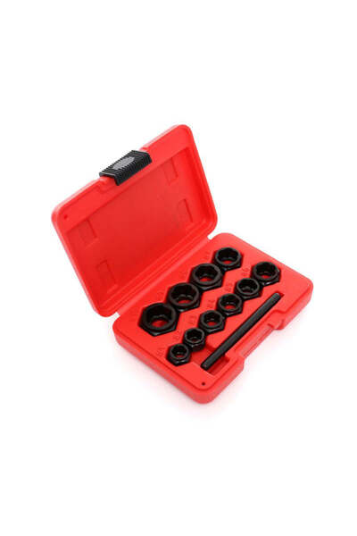 Kraft&dele Set extractoare de șuruburi deteriorate, 10 bucăți, KD 10269