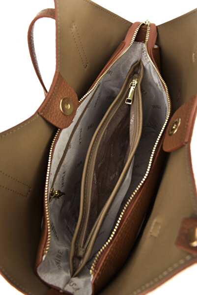 Ziya , Geantă de umăr și de mână pentru femei 151979Z3106 Maro