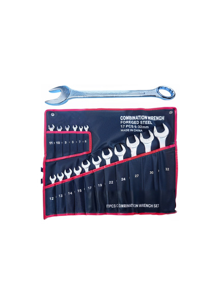 Ondragon Set chei combinate, 6-32 mm, 17 piese, OD 5044