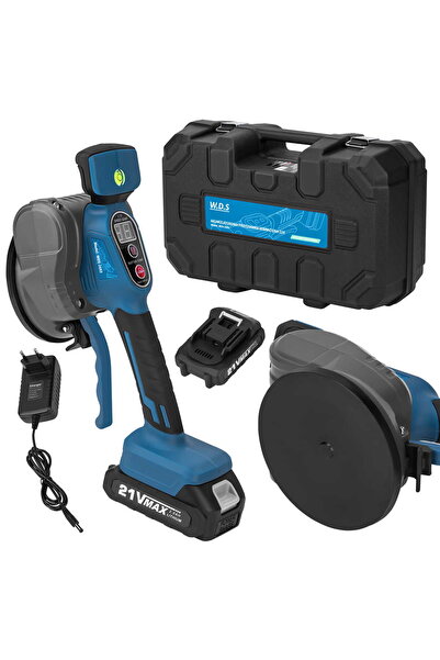 Kraft&dele Ventuză vibratoare fără fir, 130 mm, 21 V, WDS 2693