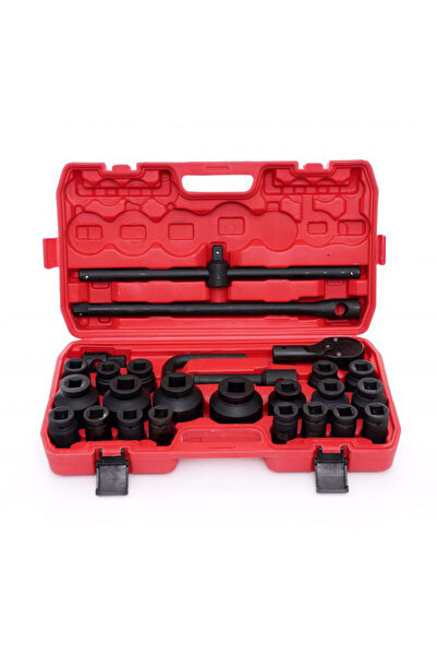 Kraft&dele Set of 6-point hexagonal socket wrenches, 3/4", 26 pieces, KD 11758