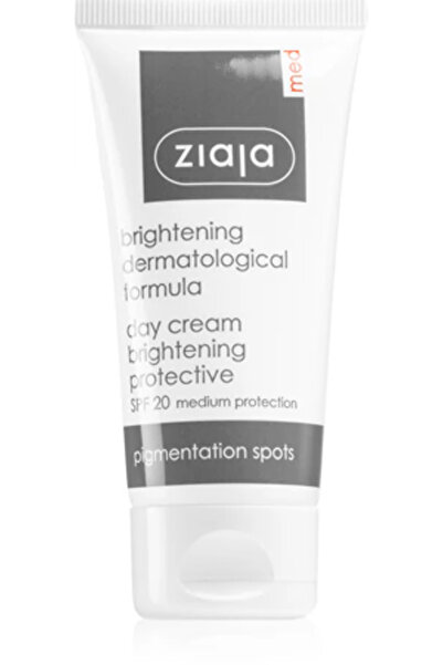 Ziaja Med Brightening Day Cream Against Pigmentation Spots SPF20 50ml