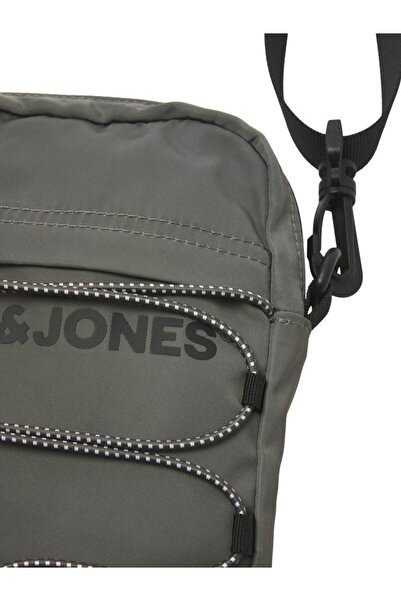 Jack & Jones Men's Gray Jaczitrus Big Slingbag Bag 12271874-Castorgra
