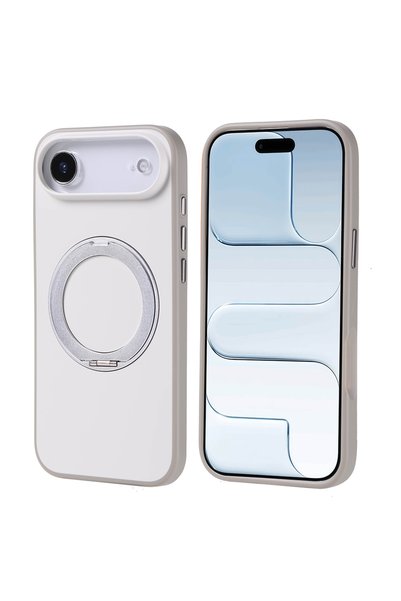 noktaks حافظة متوافقة مع هاتف iPhone 17 Air، غطاء من السيليكون بروتون مع حامل...