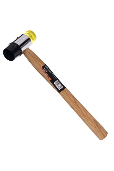 Kraft&dele Ciocan de cauciuc cu mâner din lemn, 35 mm, KD 904