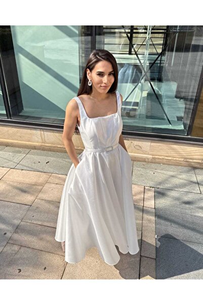 LARIETTE Rochie de mireasă cu buzunare (Allure)