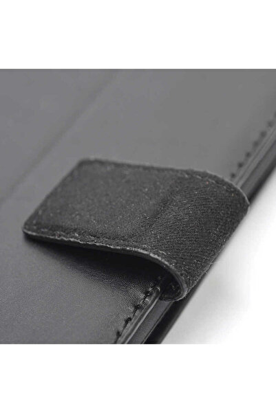 zore Galaxy S25 Fe Case Senk Kar Deluxe Flip Cover Case - Red