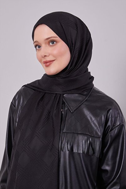 Levidor Siyah Jakar Şal