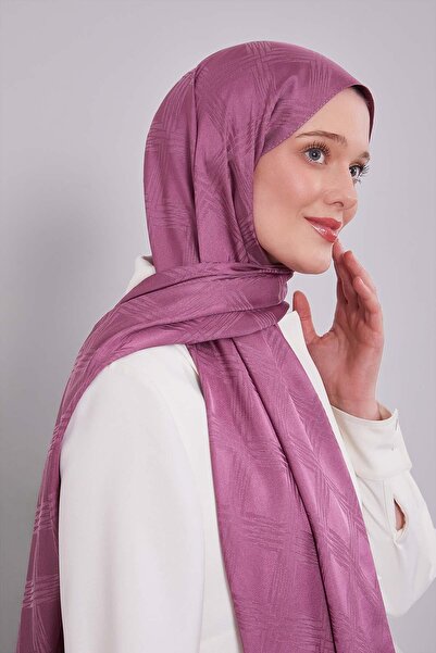 Levidor Pembe Jakar Şal