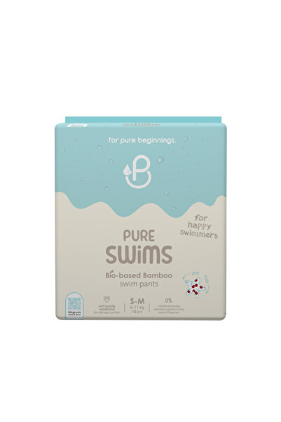 PUREBORN Swim Pants Small/Medium Size 6-11Kgs- 10s