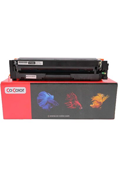 cocolor خرطوشة طابعة سوداء 201A / CF400A - متوافقة مع طابعات HP Pro M252dw/M2...