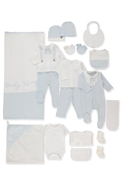 Bebetto JAKARLI İKİ İP ZIBIN SET 20Lİ (BABY KING/25) MAVİ