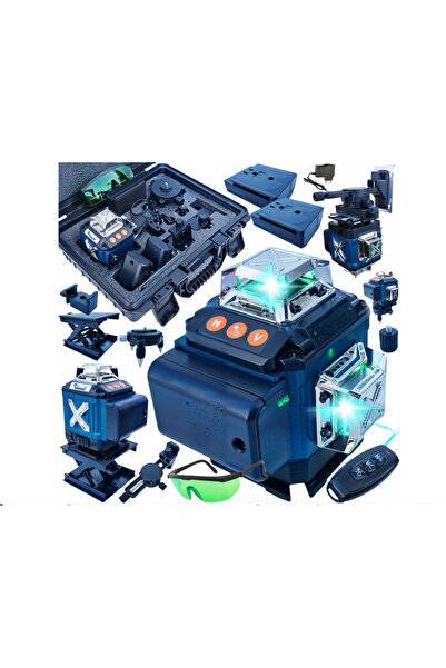 Ondragon 4D Self-Leveling Laser Level, Green Light, OD 2221