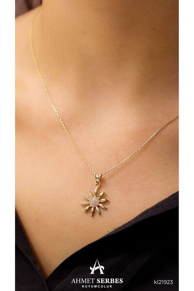 Ahmet Serbes Kuyumculuk Papatya Altın Kolye