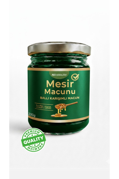 Akisherbaldem Ballı Karışımlı Atom,Mesir Macunu 230gr