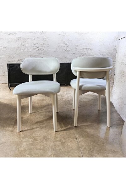 NORTE Bohem 2'li Yemek Masası Sandalyesi gürgen ağaç cafe otel restorant