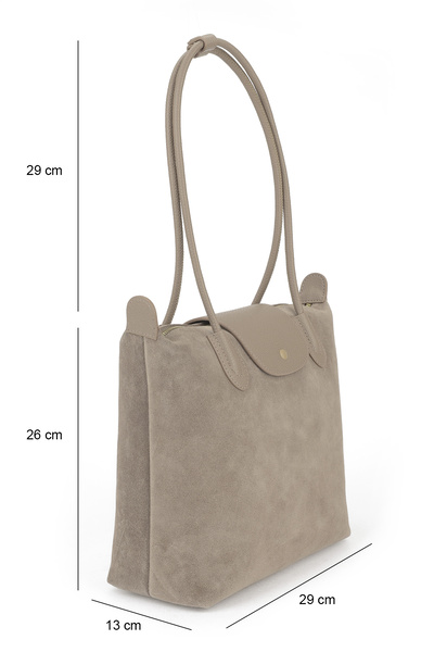 Ziya , Women's Genuine Leather Shoulder and Hand Bag 153979Z5017 Sand